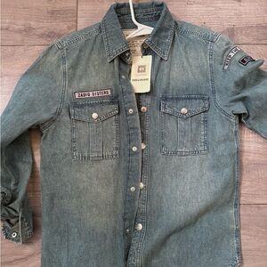 Zadig&voltaire denim shirt